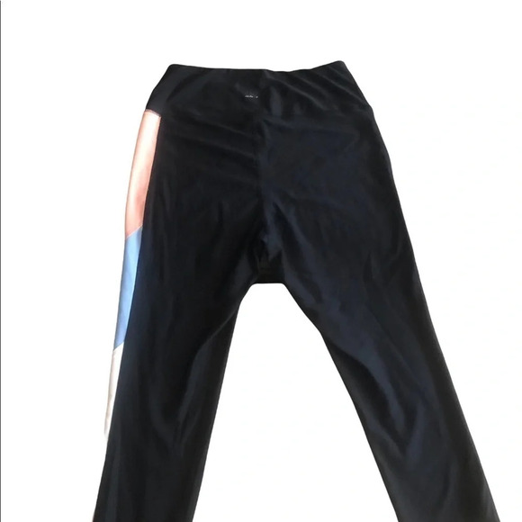 C&C California Black Leggings with Colorful Panels - Picture 6 of 8